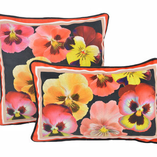 Sierkussen Velvet Flores Long | 30 x 50 cm | Polyester