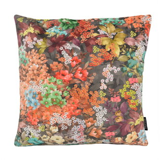 Gek op kussens! Sierkussen Velvet Flowers 3 | 45 x 45 cm | Velvet/Polyester