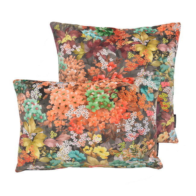 Sierkussen Velvet Flowers 3 Long | 30 x 50 cm | Velvet/Polyester