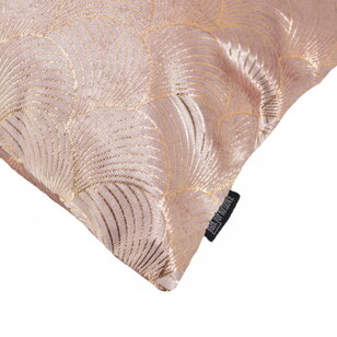 Sierkussen Velvet Glossy Zena Roze | 45 x 45 cm | Velvet/Polyester