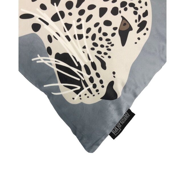 Sierkussen Velvet Leopard #3 | 45 x 45 cm | Velvet/Polyester