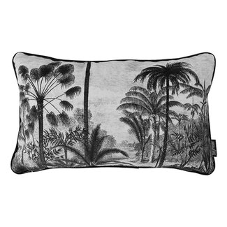 Gek op kussens! Sierkussen Velvet Palms | 30 x 50 cm | Velvet/Polyester