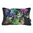 Sierkussen Velvet Pied-De-Poule Flower | 30 x 50 cm | Polyester