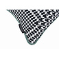 Sierkussen Velvet Pied-De-Poule Flower | 30 x 50 cm | Polyester