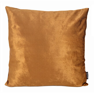 Gek op kussens! Sierkussen Velvet Shine Brons | 45 x 45 cm | Velvet/Polyester