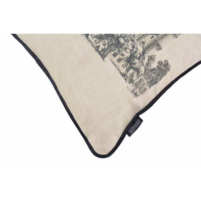 Sierkussen Velvet Taj Mahal | 45 x 45 cm | Polyester