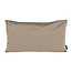 Sierkussen Velvet Taupe Long | 30 x 50 cm | Velvet/Polyester