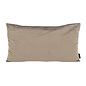 Sierkussen Velvet Taupe Long | 30 x 50 cm | Velvet/Polyester