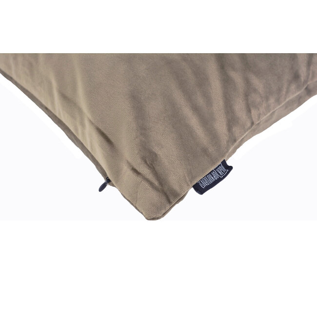 Sierkussen Velvet Taupe | 30 x 50 cm | Velvet/Polyester