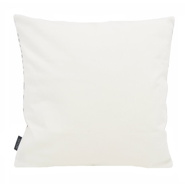 Sierkussen Vida Nova #2 | 45 x 45 cm | Katoen / PU Leder