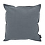 Sierkussen Washed Linen Dark Grey | 45 x 45 cm | Katoen/Linnen