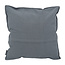 Sierkussen Washed Linen Dark Grey | 45 x 45 cm | Katoen/Linnen