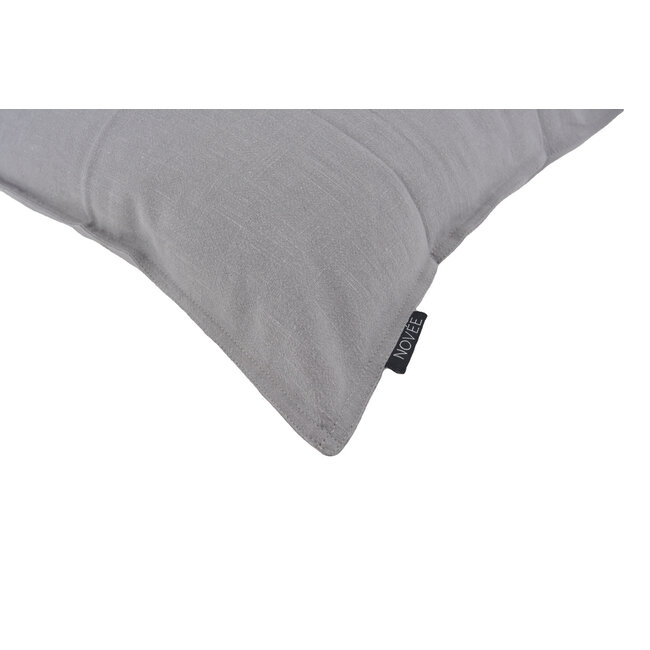 Sierkussen Washed Linen Light Grey | 45 x 45 cm | Katoen/Linnen