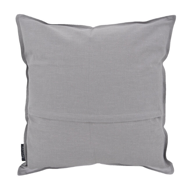 Sierkussen Washed Linen Light Grey | 45 x 45 cm | Katoen/Linnen