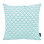 Sierkussen Waves Blue | 45 x 45 cm | Katoen/Polyester