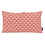 Sierkussen Waves Brique Long | 30 x 50 cm | Katoen/Polyester