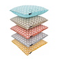 Sierkussen Waves Grey | 45 x 45 cm | Katoen/Polyester