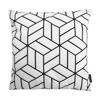 Gek op kussens! Sierkussen White Cube | 45 x 45 cm | Katoen/Polyester