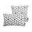 Sierkussen White Cube | 45 x 45 cm | Katoen/Polyester