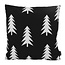 Sierkussen White Trees | 45 x 45 cm | Katoen/Polyester