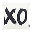 Gek op kussens! Sierkussen XO White | 45 x 45 cm | Katoen/Polyester