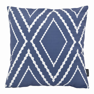 Gek op kussens! Sierkussen Yana Blue | 45 x 45 cm | Katoen/Polyester