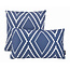 Sierkussen Yana Blue | 45 x 45 cm | Katoen/Polyester