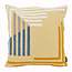 Sierkussen Yellow Stripe Kelim | 45 x 45 cm | Katoen/Acryl