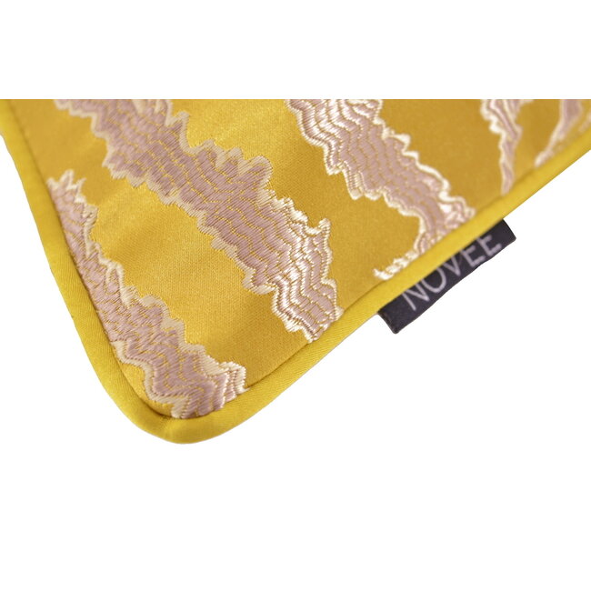 Sierkussen Yellow Tiger | 45 x 45 cm | Jacquard/Polyester
