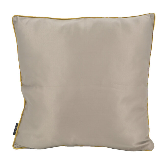 Sierkussen Zinzi Gold / Blue | 45 x 45 cm | Jacquard / Polyester