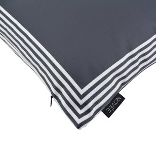 Sierkussen Zwart/Wit Rechthoek - Outdoor | 30 x 50 cm | Polyester