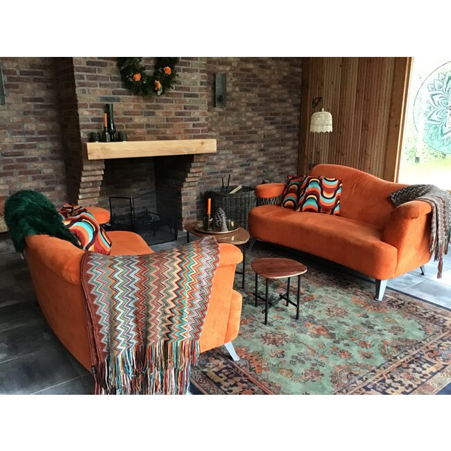 Sierkussen Retro Style #5 | 45 x 45 cm | Katoen/Polyester