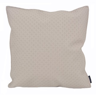 NOVÉE Embossed Beige Kussenhoes | 45x45 cm | PU Leder