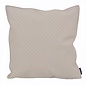 Embossed Beige Kissenbezug | 45x45 cm | PU - Leder