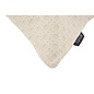 Embossed Cream Kussenhoes | 45x45 cm | PU Leder