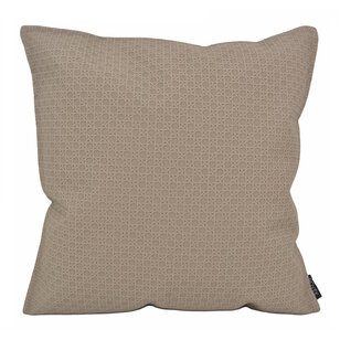 Embossed Taupe Kussenhoes | 45x45 cm | PU Leder
