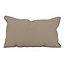NOVÉE Embossed Taupe | 30 x 50 cm | Kussenhoes | PU Leder