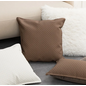 Embossed Cream Kussenhoes | 30x50 cm | PU Leder