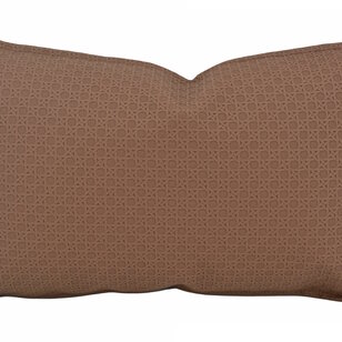 Embossed Brown Kussenhoes | 30x50 cm | PU Leder