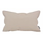 Embossed Beige Kussenhoes | 30x50 cm | PU Leder
