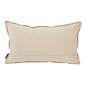 Embossed Beige Kussenhoes | 30x50 cm | PU Leder
