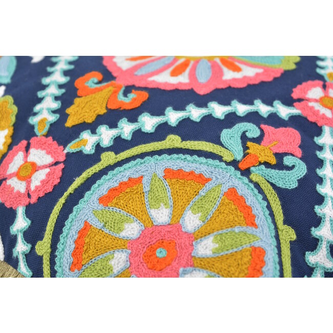 Sierkussen Colorful Boho | 45 x 45 cm | Katoen/Linnen