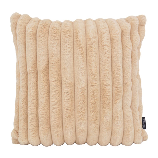 Rosie Rib Beige | 45 x 45 cm | Kussenhoes | Polyester