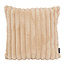 NOVÉE Rosie Rib Beige | 45 x 45 cm | Kussenhoes | Polyester