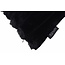 Sierkussen Rosie Rib Zwart | 45 x 45 cm | Polyester