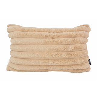 NOVÉE Rosie Rib Beige | 30 x 50 cm | Kussenhoes | Polyester