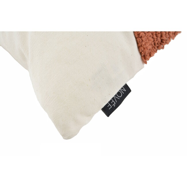 Embroidery Boho Rust Kissenbezug | 45x45 cm | Baumwolle