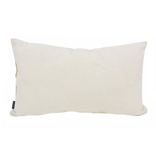 Embroidery Boho Brown Kussenhoes | 30x50 cm | Katoen