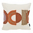 NOVÉE Sierkussen Embroidery Boho Rust | 45 x 45 cm | Katoen