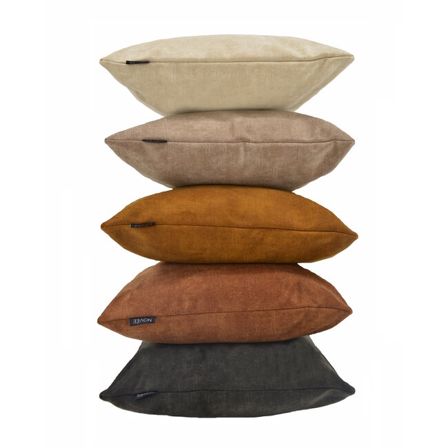 Kentya Taupe | 45 x 45 cm | Kussenhoes | Polyester